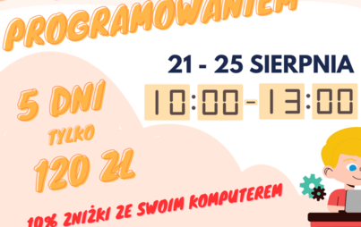 Zdjęcie do Zajęcia z programowania 