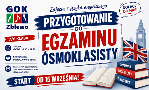 Zdjęcie do PRZYGOTOWANE DO EGZMAINU &Oacute;SMOKLASISTY Z JĘZYKA ANGIELSKIEGO