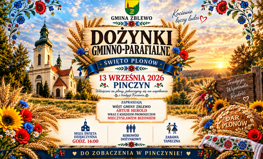 Zdjęcie do DOŻYNKI GMINNO-PARAFIALNE W PINCZYNIE